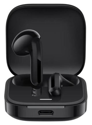 Redmi Buds 6 Active | Wind Noice Cancellation for Calls | 2-Mic Reduction for Calls | Up to 30 Hrs Long Battery with Charging Case Black