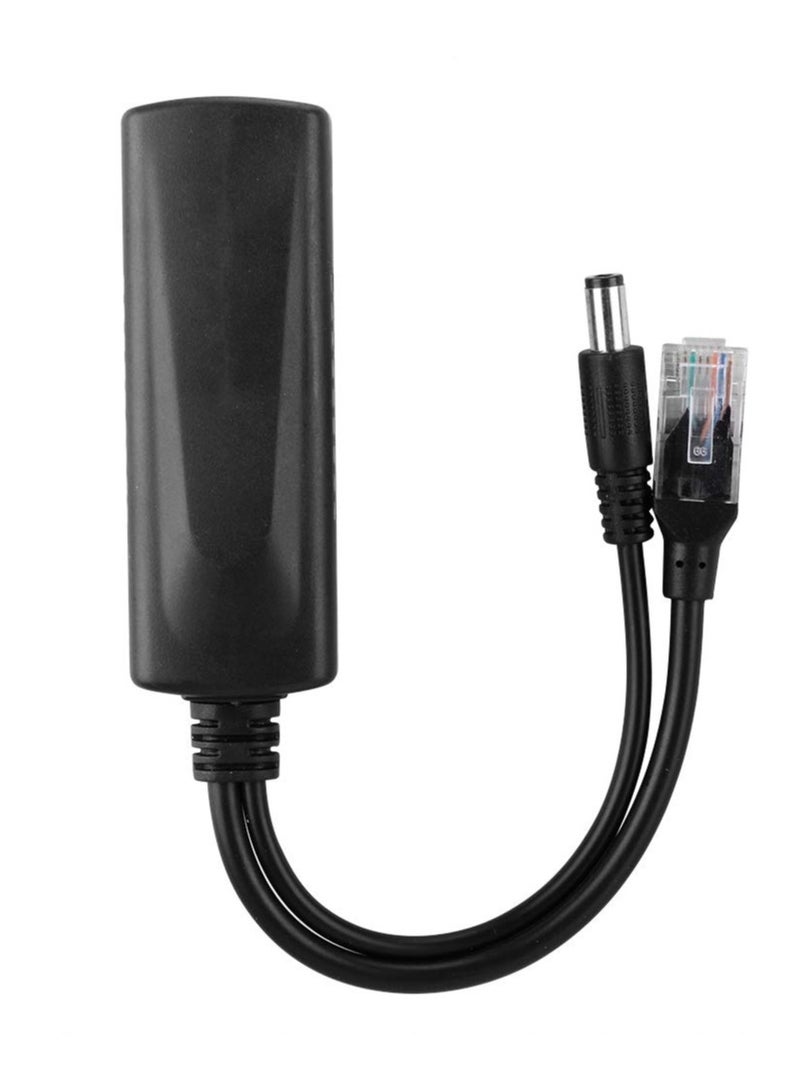 Zikra 48V to 12V Active POE Splitter Adapter, Connectors Adapter Cable Splitter Injector AP Power Supply Isolated Type With DC 12V Output - Image 2