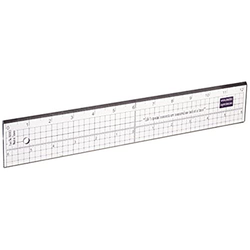 Creative Impressions Metal Edge Acrylic Ruler 12 Inch (80003) - Image 4