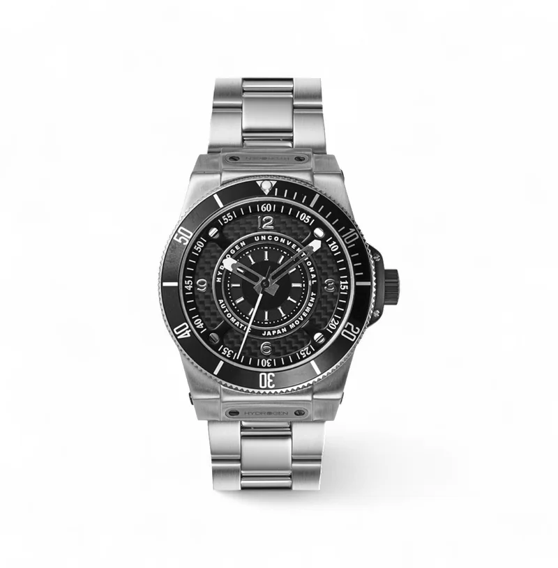 Hydrogren Sportivo Silver Link Watch