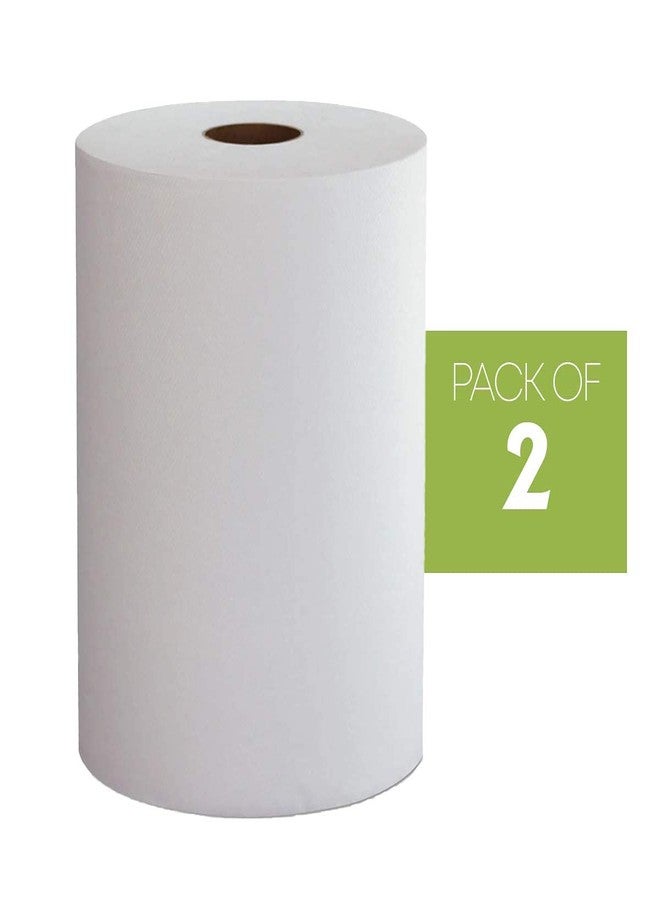 Fast Fine (1 kg) HRT Kitchen Tissue/Towel Paper Roll (Pack of 2) 100% Biodegradable Virgin Tissue Paper Eco Friendly Soft Highly Skin-Friendly Tissue/Paper Towel - Image 1