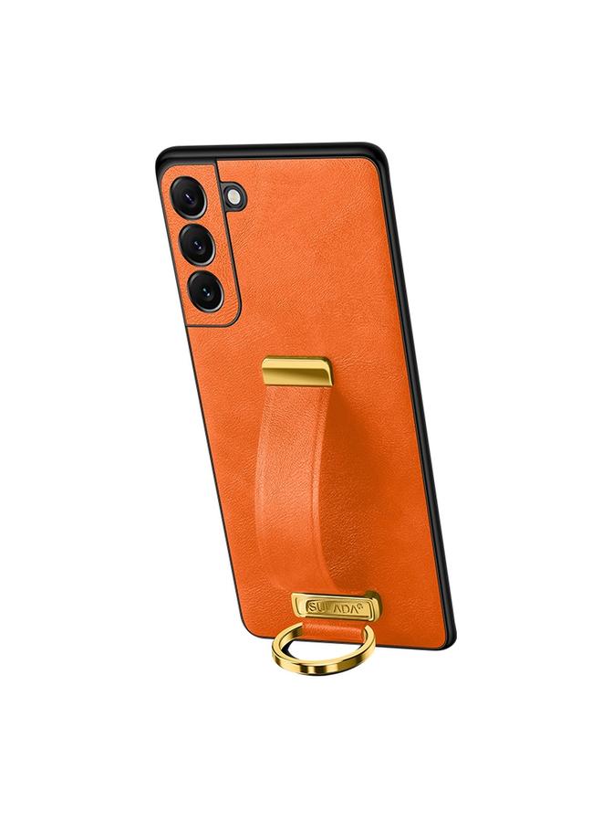 The Bros Case For Samsung Galaxy S23 5G PC Hybrid Leather Texture Skin Feel Shockproof Phone Case