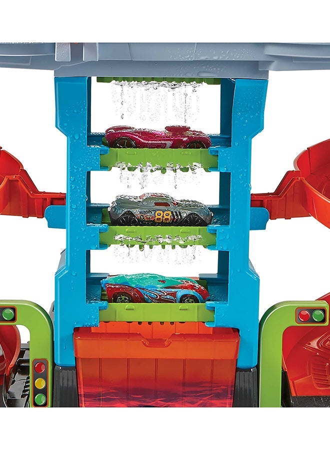 Hot Wheels غسيل سيارات HW City Mega Tower - Image 5