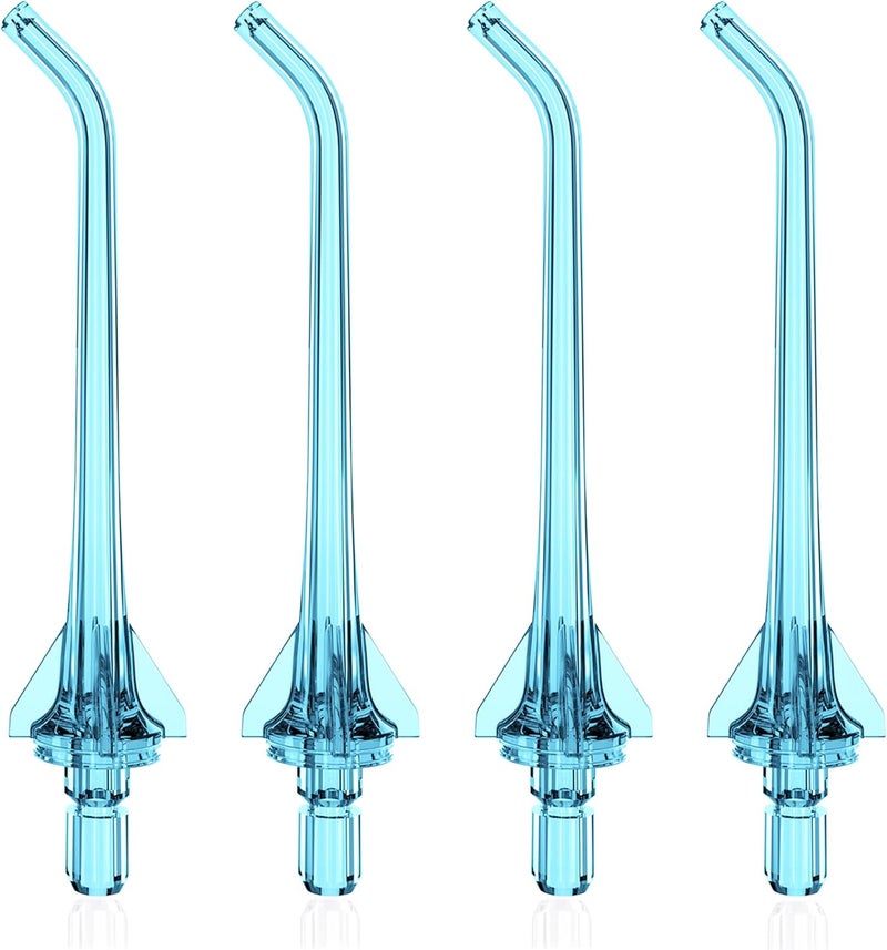 FUNSEE Replacement Heads for COSLUS Water Dental Flosser, Water Flosser Replacement Tips Only Compatible COSLUS C20 (F5020E), E40 (WFP14), C31 (F5023), C50, and C51 Water Flosser（Blue） - Image 1