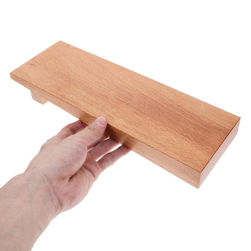 Beech Wood Sushi Serving Tray Plate 30x10cm Japanese Food Display Platter - Image 5