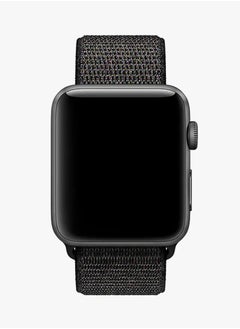 Bikson Sport Watch Band for 44mm, 42mm Watch, Soft Replacement Strap Black/grey  - Image 2