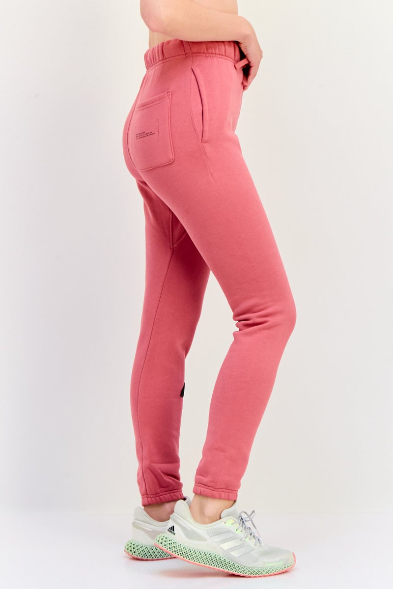 Adidas Women Sportswear Fit Outdoor Sweatpants, Blush Pink - Image 4