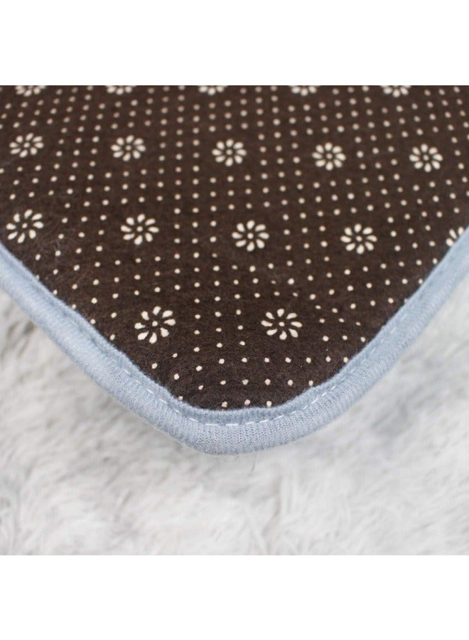 KYD Soft Rugs Fluffy Carpets Tie-Dye Rugs for Living Room Bedroom Nursery Home Decor Non-Slip Machine Washable Carpet Home Decorative Roundness Carpet 120x120 cm - Image 5