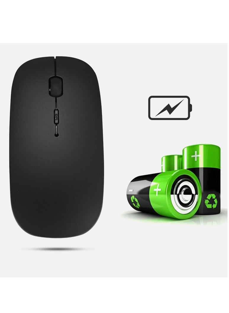 Wireless Mouse Bluetooth 5.0  USB Mouse 2.4G Dual Mode Silent Noiseless Slim Laptop Mouse - Image 2