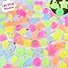 LeeHUR 100 Pcs Mochi Squishy Toys for Party Favors for Kids Goodie Bags Stuffers Squishies Mini Stress Relief Toys Glowing in The Dark for Christmas Party Favors Classroom Prizes Birthday Gifts for Kids - Image 4