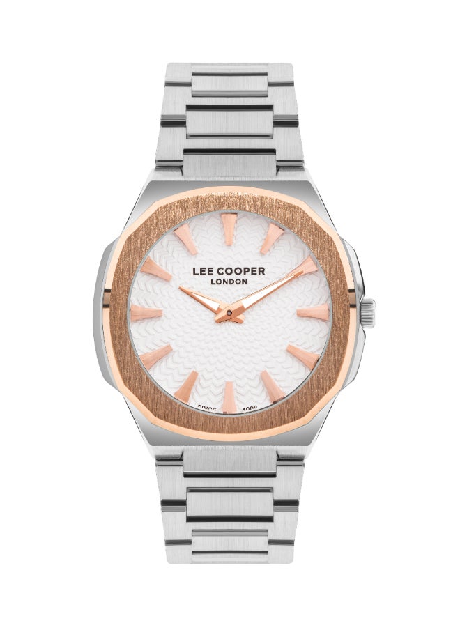 Lee Cooper - LEE COOPER Men's Analog White Dial Watch - LC07861.530 - Image 1