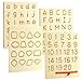 hzsshb Learn to Write Number Letter Tracing Boards for Kids Ages 38 Wooden Alphabet Learning Montessori 3 Year Old Toddler Writing Tools Beginners Homeschool Preschool Classroom Must Haves - Image 3