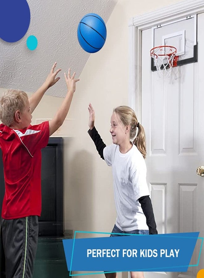 Dilabnba Mini Indoor Basketball Hoop Over The Door, Basketball Hoop Set for Home Dorms Wall Mounted Garage with 4 Balls and Pump, Gifts for Teen Boys Girls 6 7 8 9 10 11 12 Year Old - Image 4