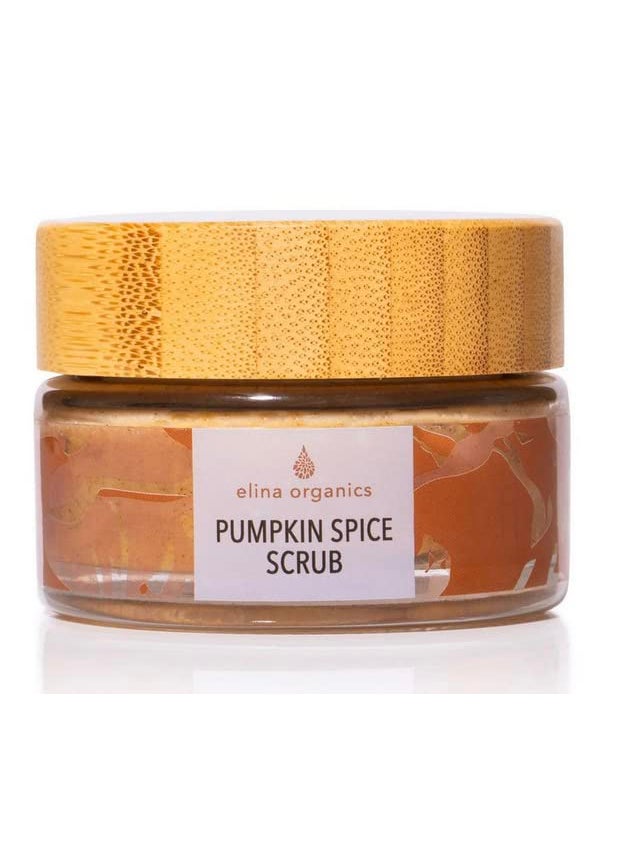 Elina Organics - Pumpkin Spice Scrub Revitalizing  Nourishing Exfoliation 2oz - Image 1