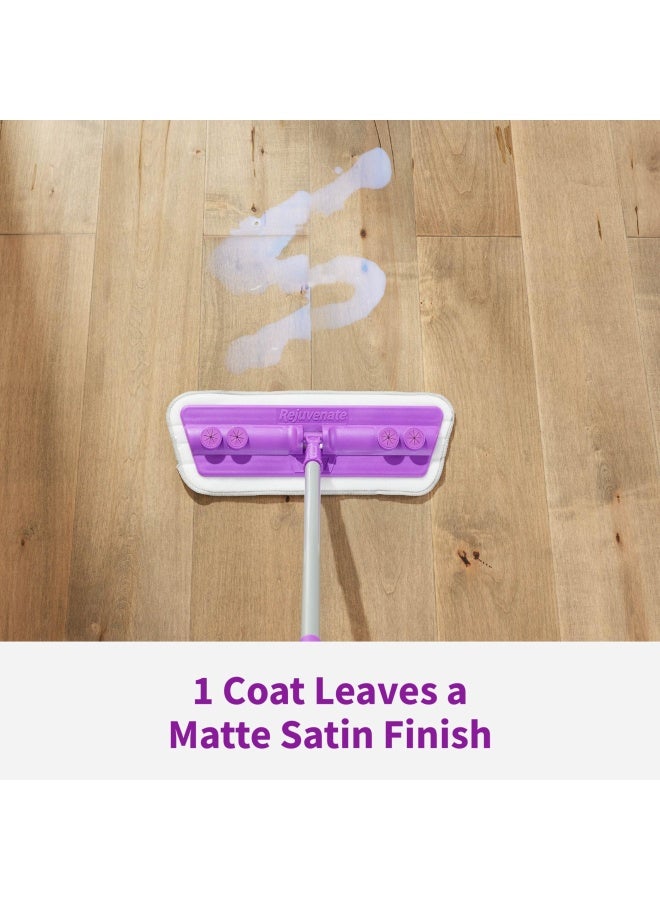 Rejuvenate مجدد احترافي لاستعادة وتنظيف الأرضيات الخشبية مع تشطيب متين وسهل التطبيق بممسحة تشطيب ساتان 32 أونصة - Image 5