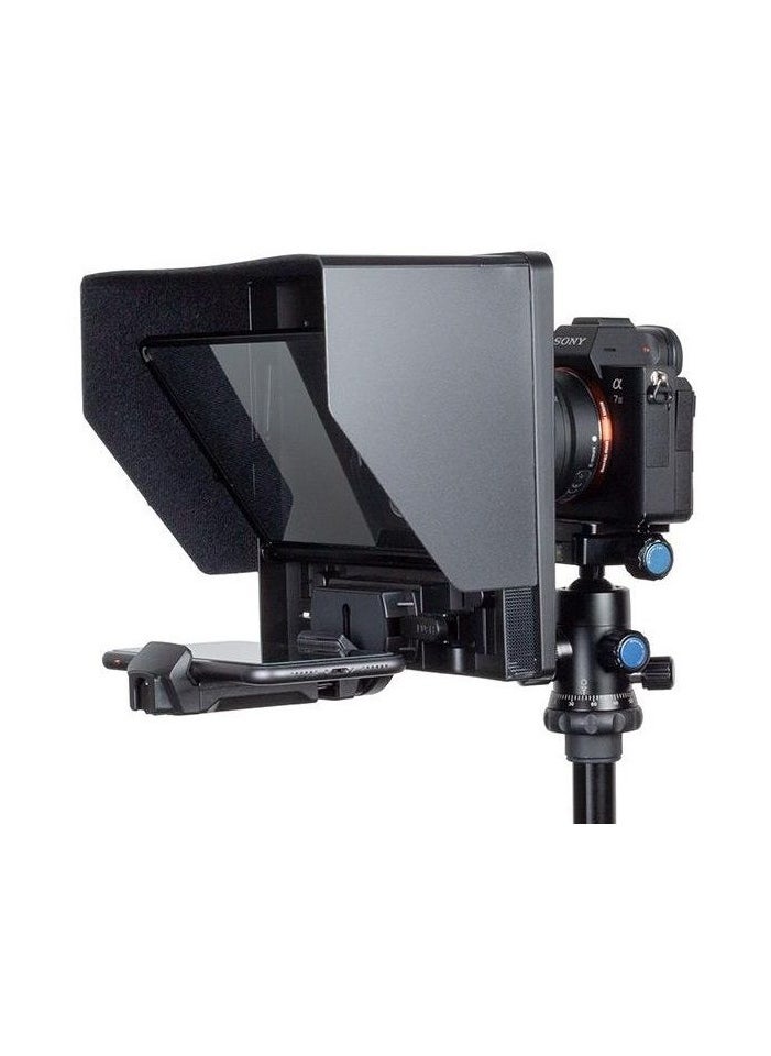 Feelworld - FeelWorld TP10 Portable Folding Teleprompter for Smartphone/Tablet/DSLR (10") - Image 1