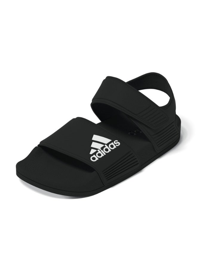 adidas أديليت صندل كيه أسود رياضي للأطفال 10K - Image 2
