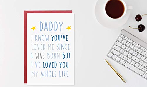 Gonzey Birthday Card For Daddy,Fathers Day Card,New Dad Cute Birthday Cards - Image 3