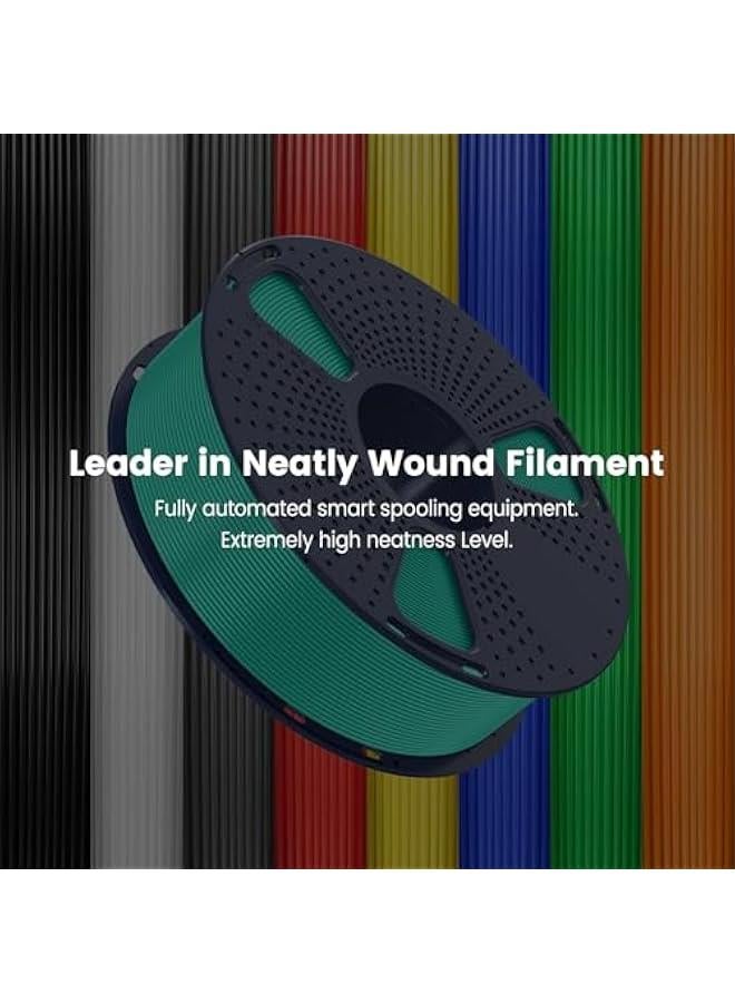 PLA 3D Printer Filament PLA Filament 1.75mm, Neatly Wound 3D Printing Filament, Dimensional Accuracy +/- 0.02 mm, Fit Most FDM 3D Printer, 1kg Spool (2.2lbs), Good for Lithophane, White  - Image 2