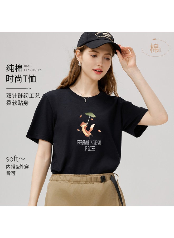 Ordifen Women'S Basic T-Shirt Short Sleeve, Skin-Friendly Casual Versatile Top For Women - Image 3