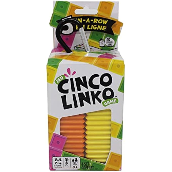 Cardinal Cinco Linko AwardWinning Travel Game for Kids and Adults Aged 8 and up - Image 1