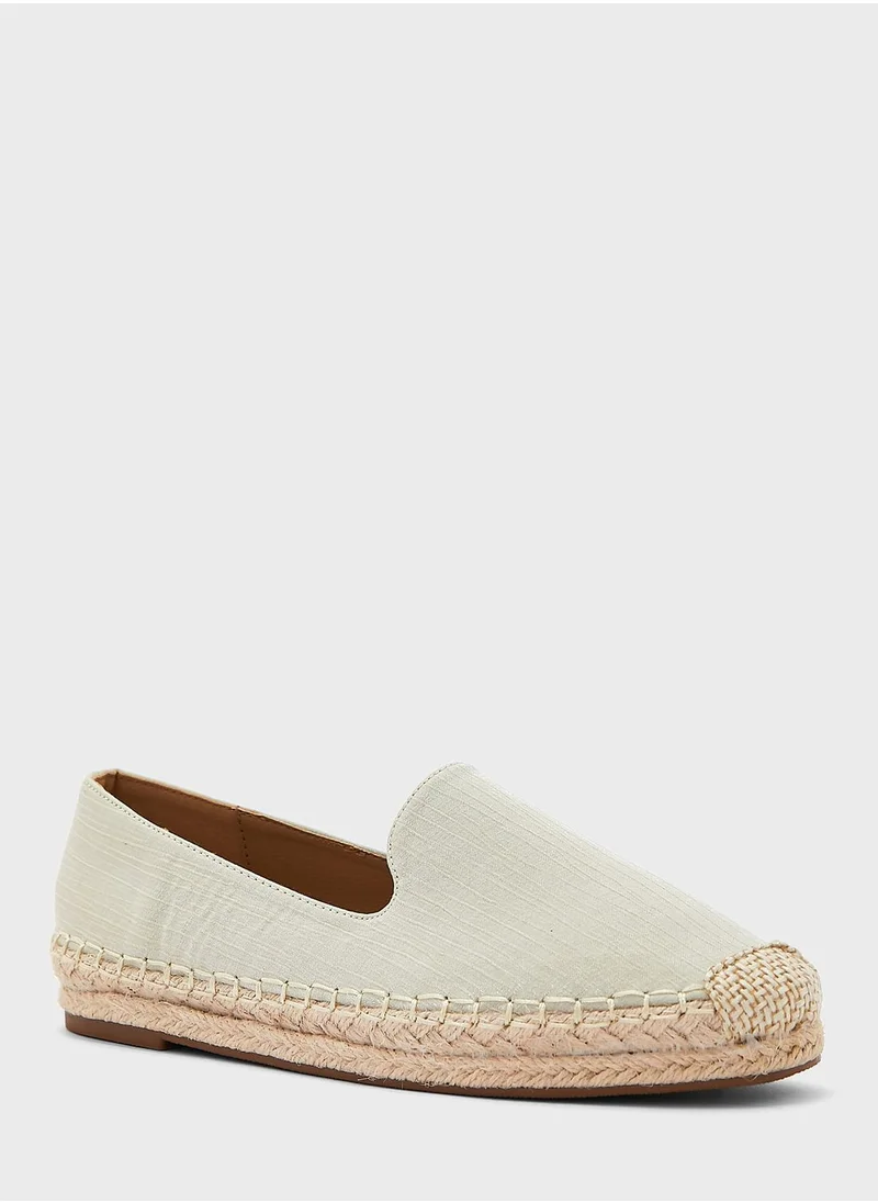 ايلا Shiny Flat Espadrille