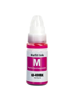 Generic ink 490 for Canon Set (4-Pack Black Cyan Magenta Yellow) Ink for GI 490 for PIXMA G3400 G2400 G1400 G4400 G1411 G2411 G3411 G4411 G4410 G3410  - Image 4