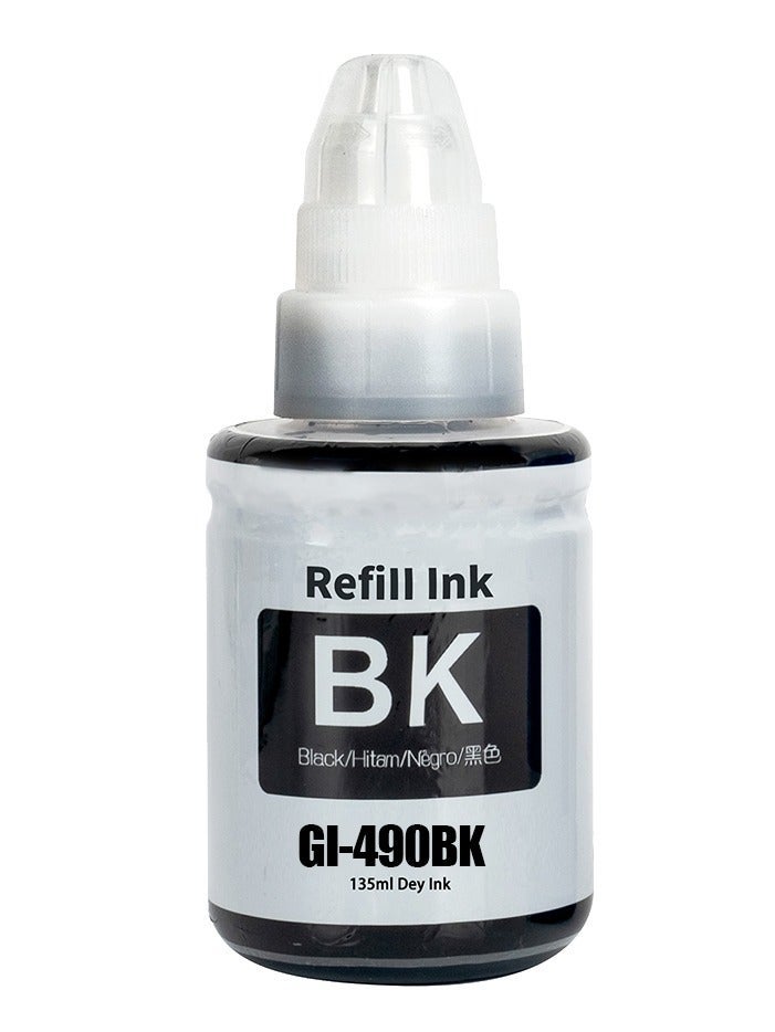 NexNova حبر NexNova® 490 لمجموعة Canon (عبوة من 4 قطع أسود سماوي وأرجواني وأصفر) حبر GI 490 لطابعات PIXMA G3400 وG2400 وG1400 وG4400 وG1411 وG2411 وG3411 وG4411 وG4410 وG3410 - Image 3