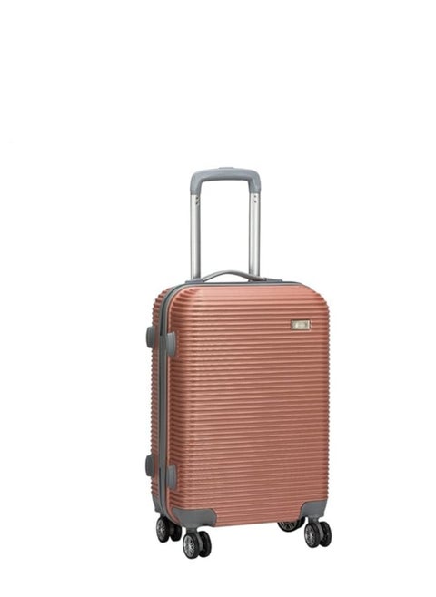 Unbreakable Trolley Luggage with TSA Lock, 4 Silent Spinner Wheels, Expandable Double Zipper -, Acrylonitrile Butadiene Styrene (ABS)