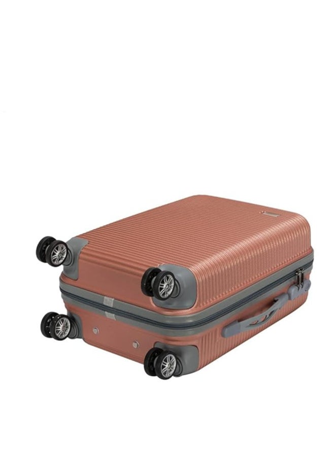 Generic - Unbreakable Trolley Luggage with TSA Lock, 4 Silent Spinner Wheels, Expandable Double Zipper -, Acrylonitrile Butadiene Styrene (ABS) - Image 1