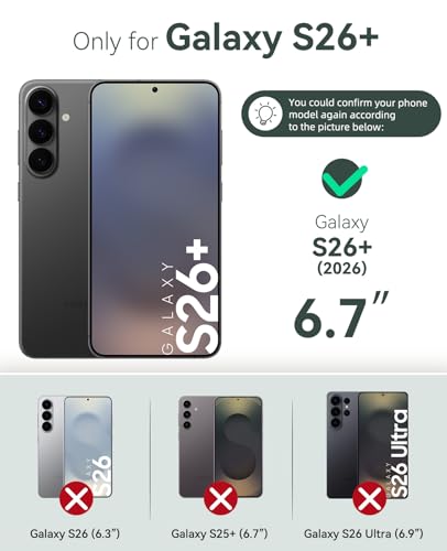 OCASE Compatible with Samsung Galaxy S26 Plus Wallet Case, PU Leather Flip Folio Case with Card Holders RFID Blocking Kickstand [Shockproof TPU Inner Shell] Protective Phone Cover 2026, Black - Image 2
