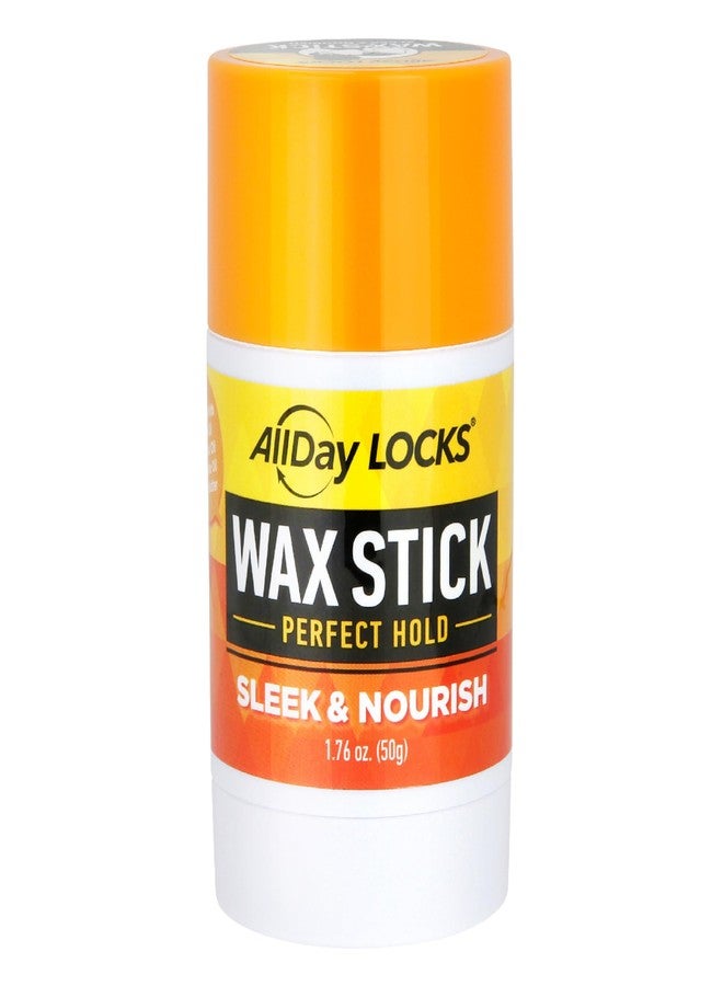 AllDay Locks Wax Stick - Hair Styling Edge Control Slick Stick, Strong Hold for Slick Backs, Natural Styles, Side Parts, and More, Wax Stick for Men and Women - 1.76 oz - Image 1