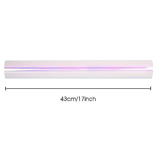 Retrify Pink Wrapping Paper Roll, 17 Inches x 32.8 Feet Holographic Iridescent Gift Wrap Paper for Wedding Bridal Shower Birthday - Image 4