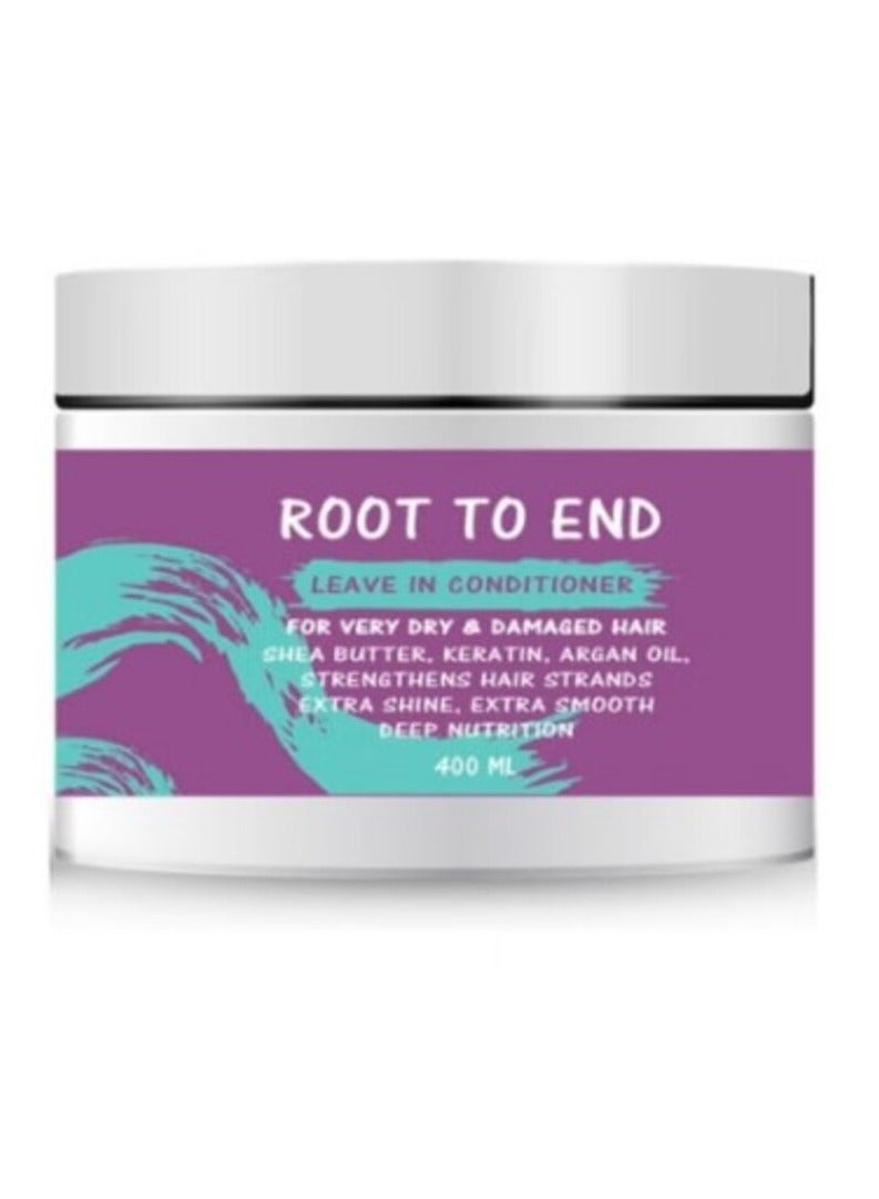 رووت تو إند روت تو اند بلسم للعنايه بالشعر بلسم و ليف ان 400 مللى - Image 1