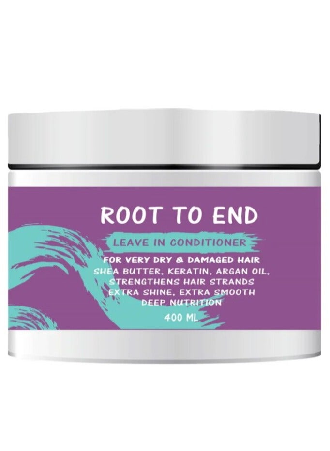 رووت تو إند روت تو اند بلسم للعنايه بالشعر بلسم و ليف ان 400 مللى - Image 3