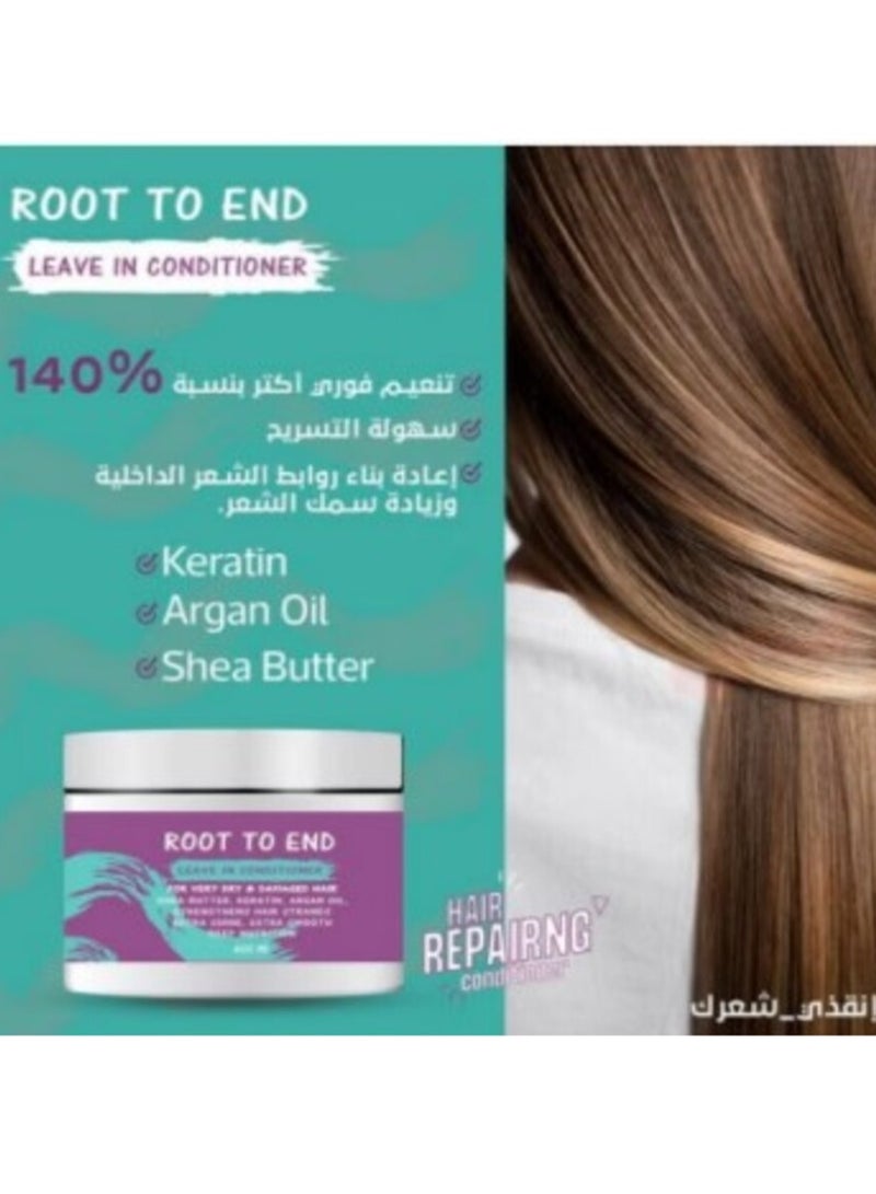 رووت تو إند روت تو اند بلسم للعنايه بالشعر بلسم و ليف ان 400 مللى - Image 5