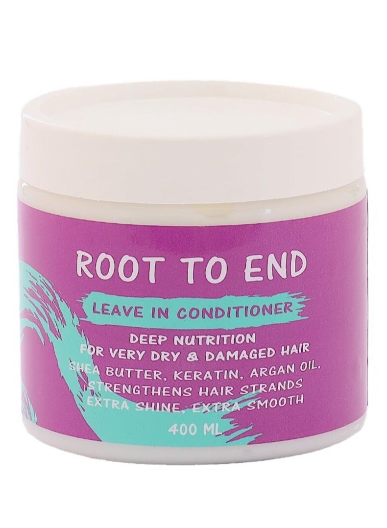 Root To End leave in conditioner leave in conditioner 400ML - Image 1