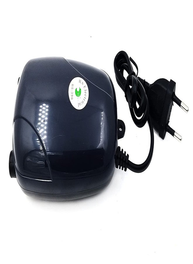JAINSONS PET PRODUCTS RS Electrical (RS-390) Aquarium Air Pump (Power: 5 W, Max Flow:3.5 L/min) - Image 2