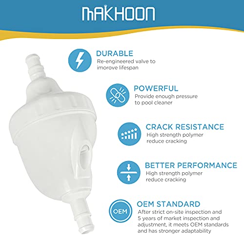 MAKHOON [Upgraded] Pool Cleaner Feed Hose Replacement for Zodiac Polaris 280 380 180 3900 Pool Cleaner Feed Hose G5(Not Compatible with Polaris 360) - Image 5