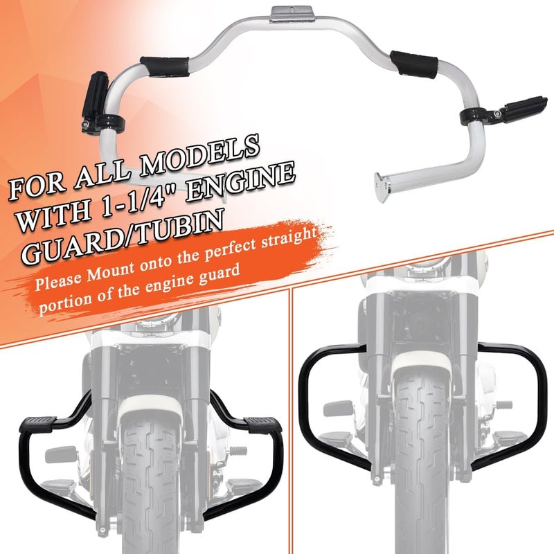 FOVPLUE 1.25" Highway Footpegs with P-Clamps - Image 4