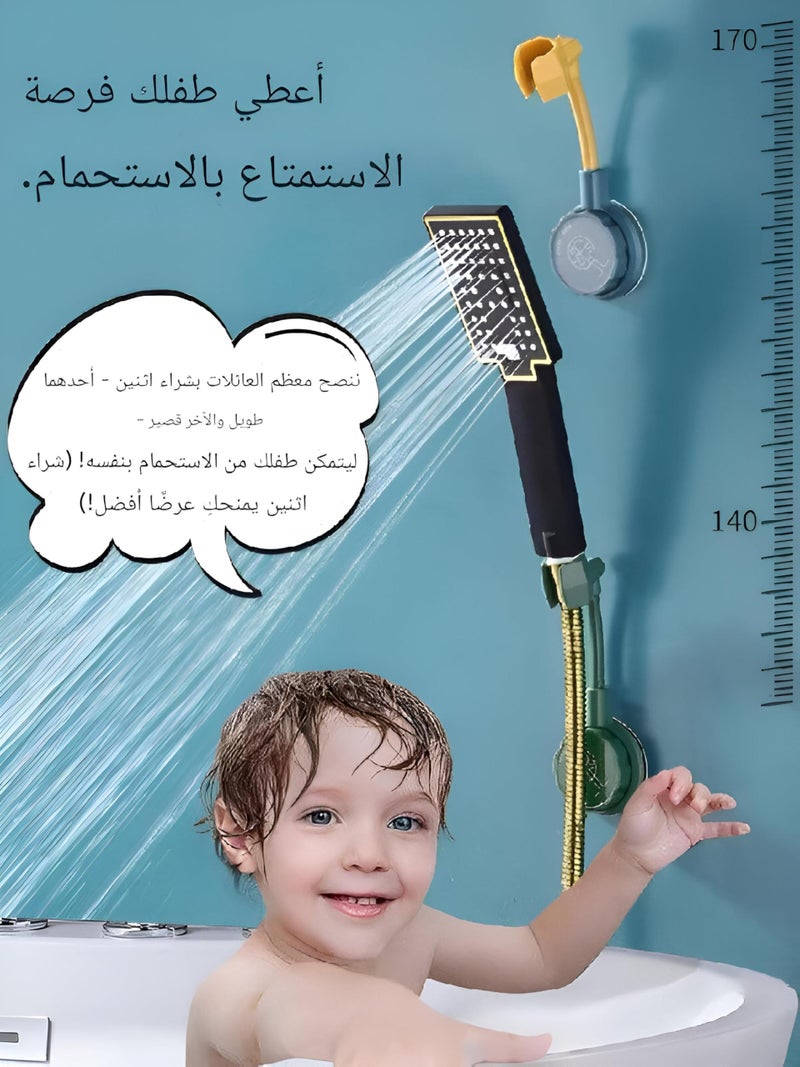 Adjustable Shower Head Mount - 360° Rotatable Holders with Suction Cup, No Need for Drilling, Easy to Install, Color Options Available (piece-3) - Image 5