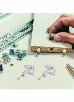 Generic Drywall Anchors Kit Hollow Wall Anchors Self Tapping Sheetrock Anchors Plasterboard Fixings Wall Fixing Screws  - Image 5