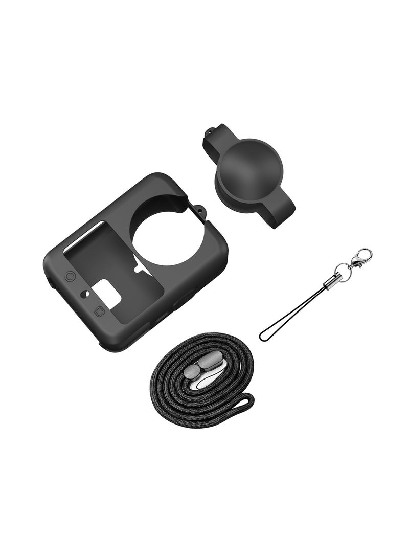 Compatible with DJI Osmo 360 Panoramic Camera Silicone Case Action Camera Protective Cover Shockproof and Scratch-Resistant Camera Accessory - Image 5