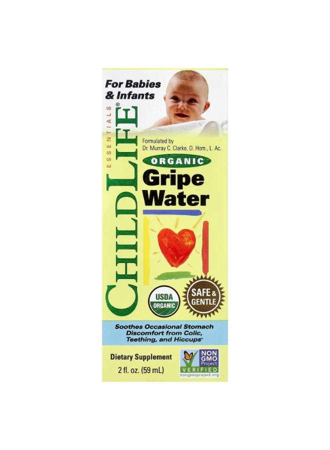 CHILDLIFE ESSENTIALS Organic Gripe Water, 2 fl oz (59.15 ml) - Image 3