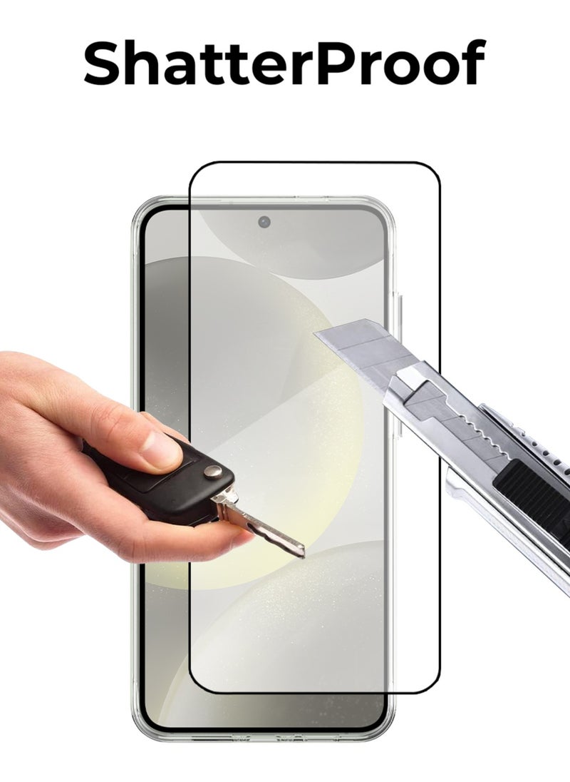 glassology 9H Tempered Glass Screen Protector For Galaxy S24 FE  - Image 4