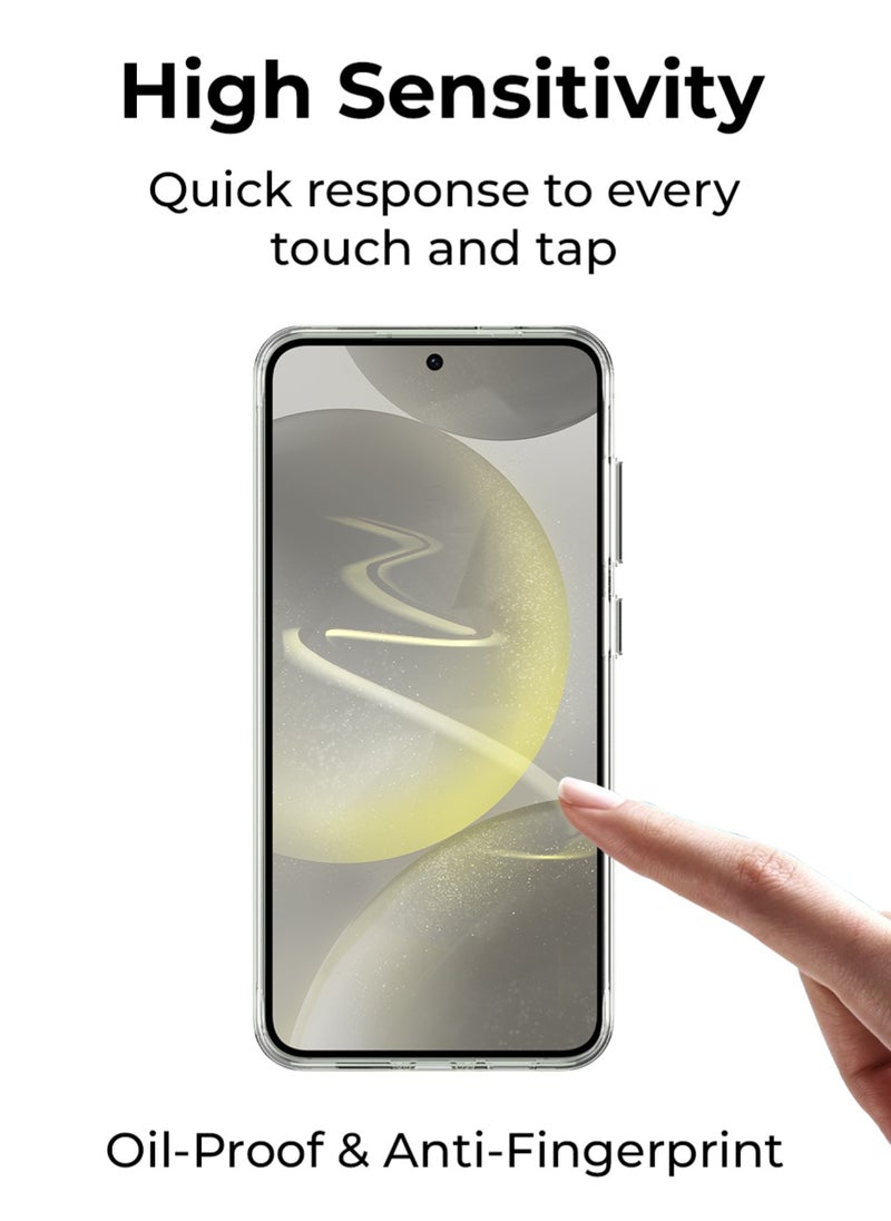 glassology 9H Tempered Glass Screen Protector For Galaxy S24 FE  - Image 3