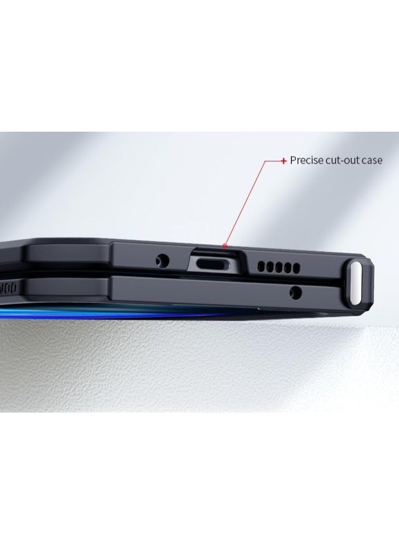 Compatible with Google Pixel 9 Pro Fold Case,Airbag Shockproof Shell,Back Transparent Lens Protective Folding Cover for Pixel 9 Pro Fold - Image 3