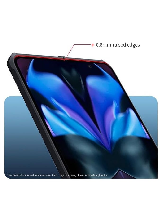 Compatible with Google Pixel 9 Pro Fold Case,Airbag Shockproof Shell,Back Transparent Lens Protective Folding Cover for Pixel 9 Pro Fold - Image 4