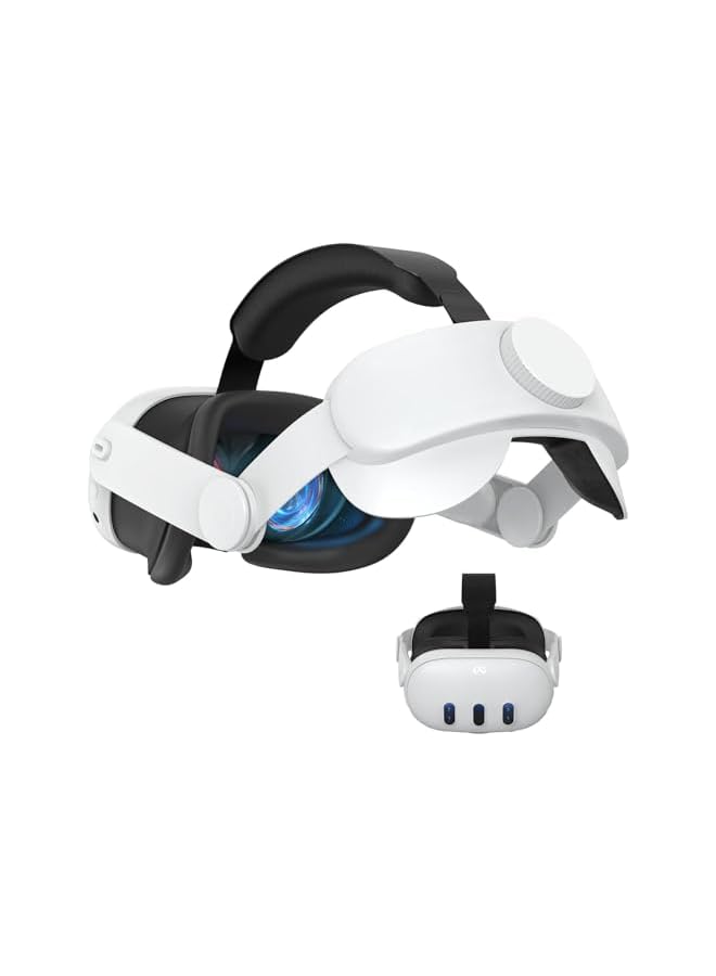 راكسوم حزام الرأس متوافق مع Oculus Quest 3، ملحقات لـ Meta Quest 3 استبدال حزام النخبة القابل للتعديل لتعزيز الراحة والدعم والانغماس في الألعاب في الواقع الافتراضي  - Image 1