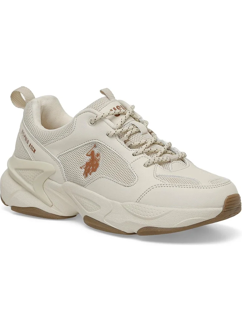 U.S. Polo Assn. BASE. Polo Assn. Us Polo A10151351012010 4m Maybe Wmn 4fx Beige Women's Sneaker Shoes